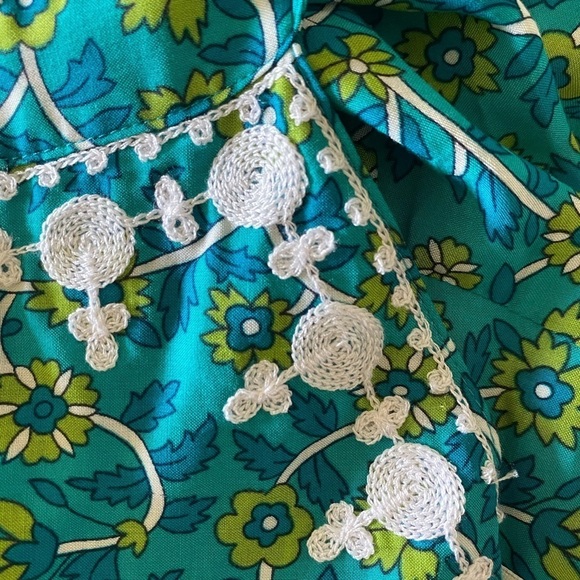 Halter dress Arnhem Halter mini drifter sun dress blue greens New size small - Picture 5 of 9